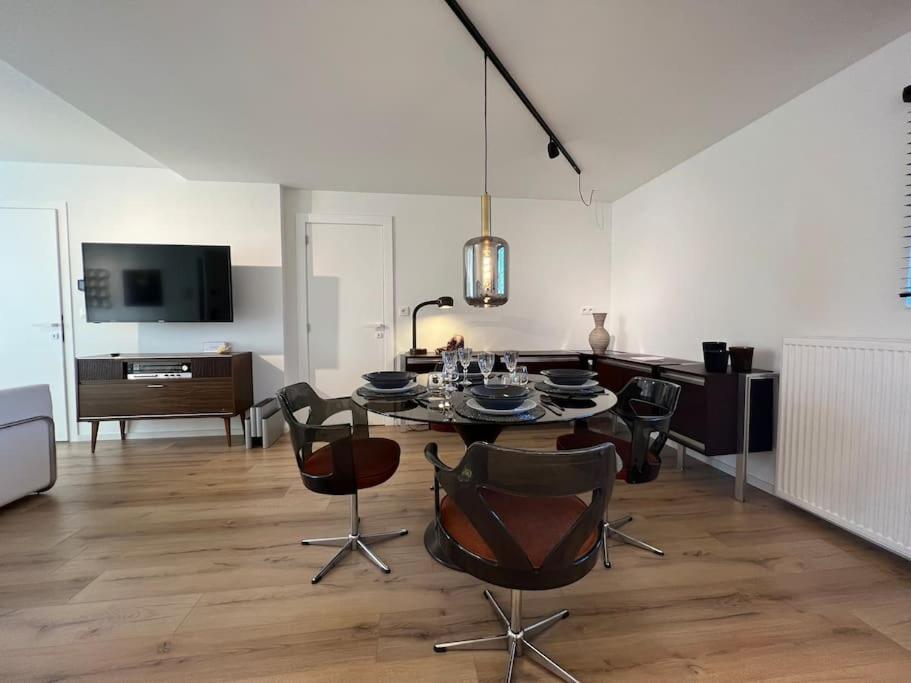 Charmant Appartement Au Look Design Mons Exterior foto